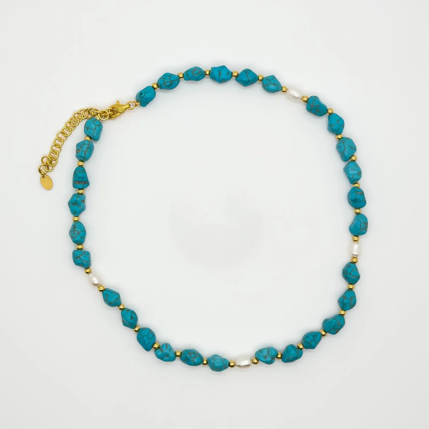 Vintage Art Deco Turquoise Necklace