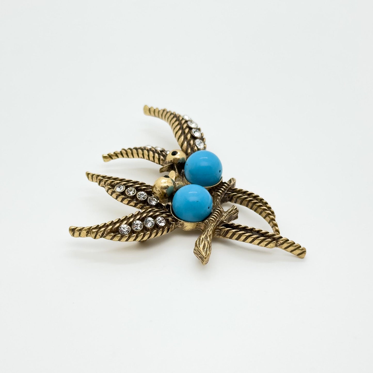 Vintage Art Deco Bird Brooch