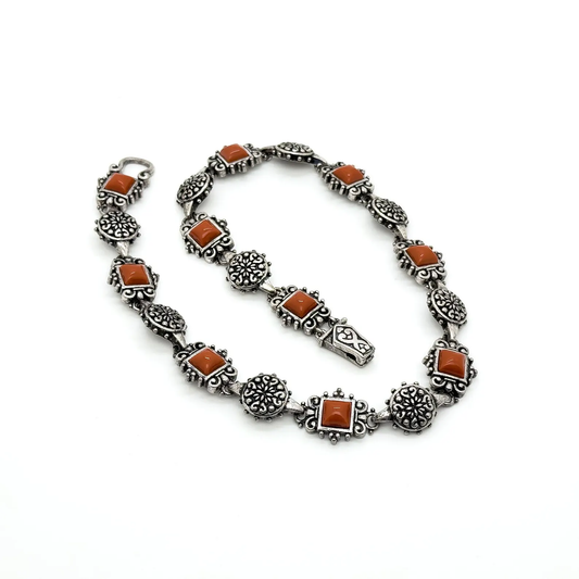 Vintage Tribal Necklace & Bracelet Set