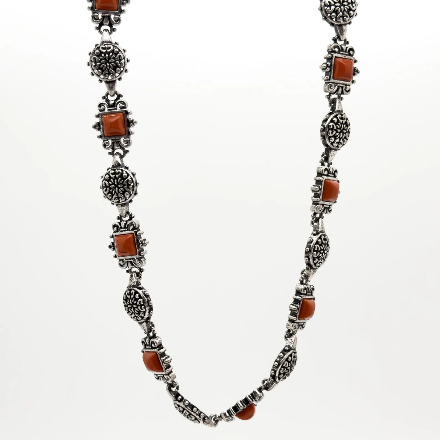 Vintage Tribal Necklace & Bracelet Set