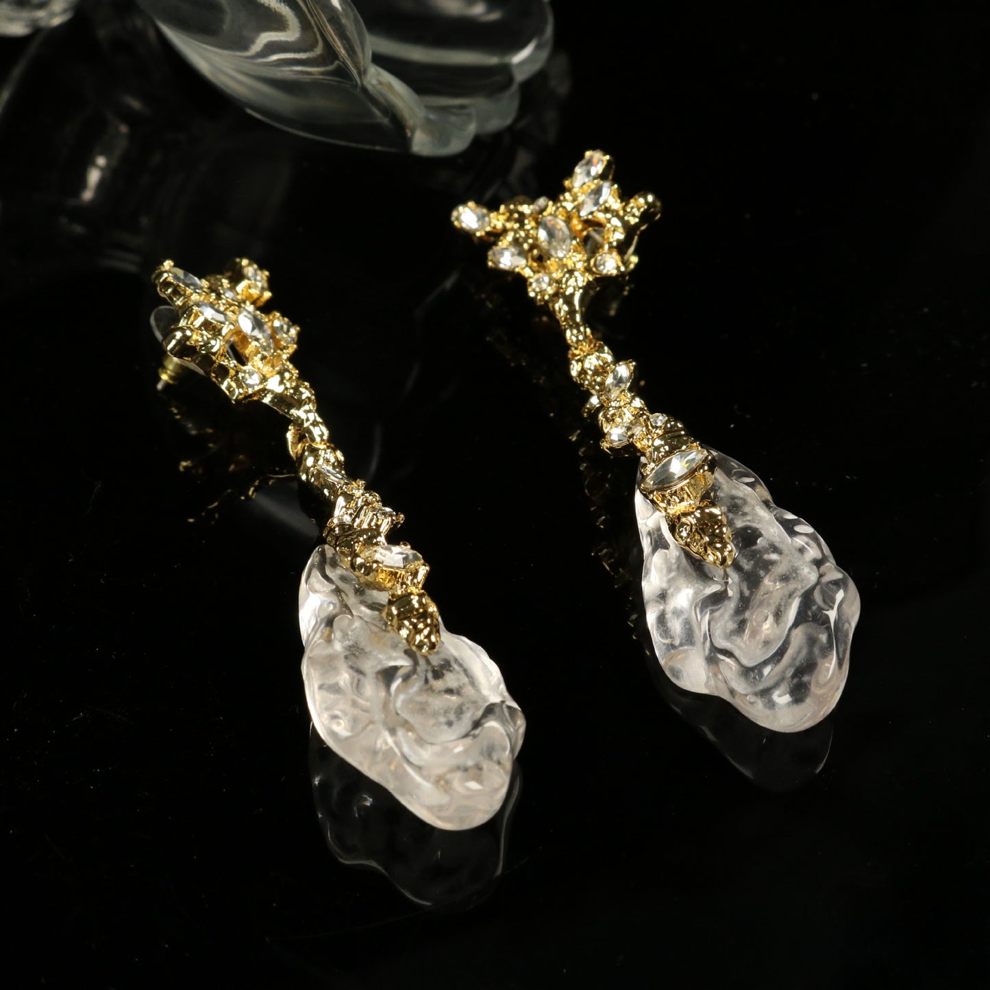 Minimalist Frosted Irregular Stud Earrings