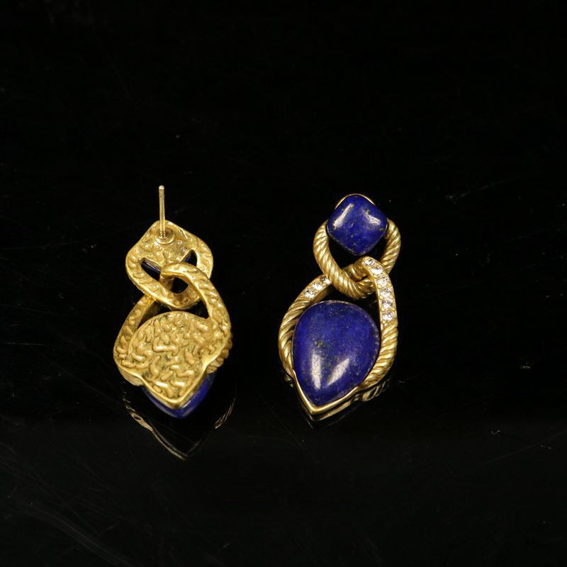 Vintage-Inspired Elegant Stone Earrings