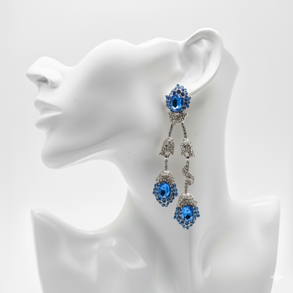 Deco Iris Cascade Drops Earrings