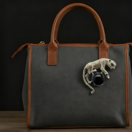 Luxury  Crystal Leopard Brooch