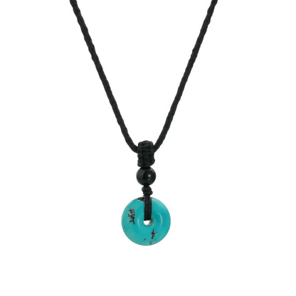 Genuine woven turquoise retro ethnic pendant handmade, chain for key bag , ethnic style, Chinese style