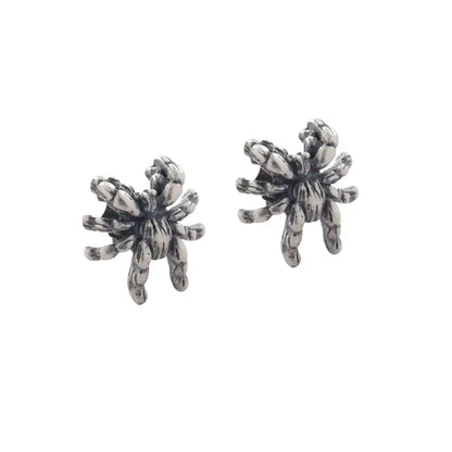 Retro trend earrings for men and women, silver 925 sample