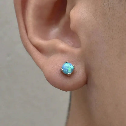 Universal trend design earrings for men and women, silver 925 sample, European style, light luxury style