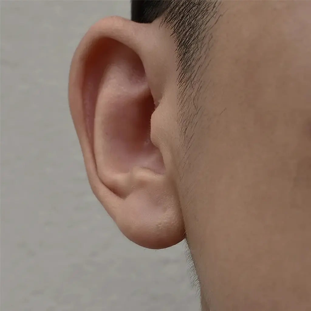 Sleek S925 Sterling Silver Minimalist Hoop Earrings Unisex Hip-Hop Street Style