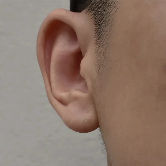 Sleek S925 Sterling Silver Minimalist Hoop Earrings Unisex Hip-Hop Street Style