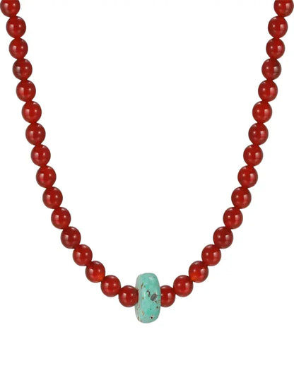 Small design onyx turquoise pendant from pearl, Chinese style, bright catchy style