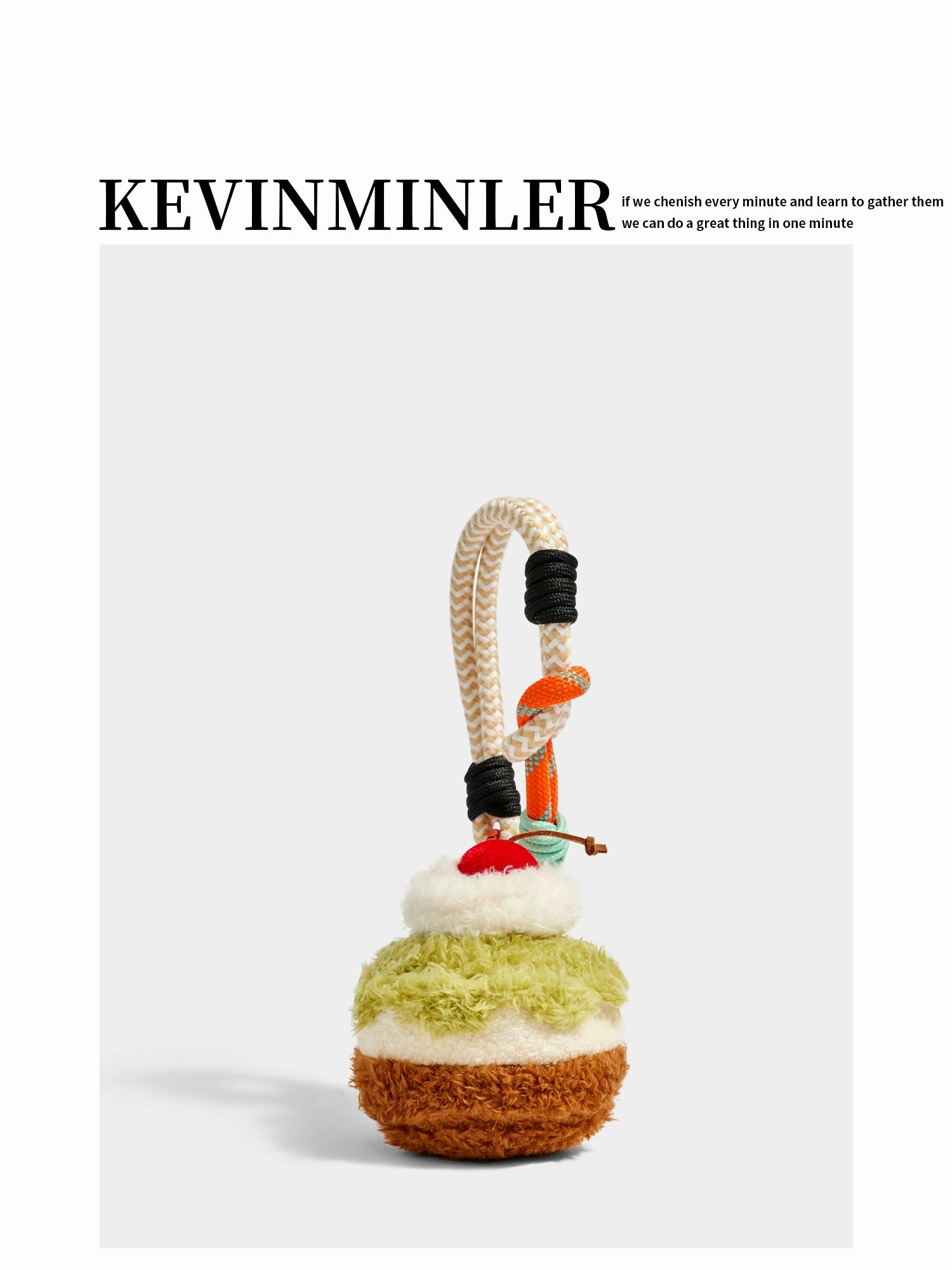 Charming Matcha Cupcake Keychain Pendant Bag Charm Tea Lover Gift Accessory