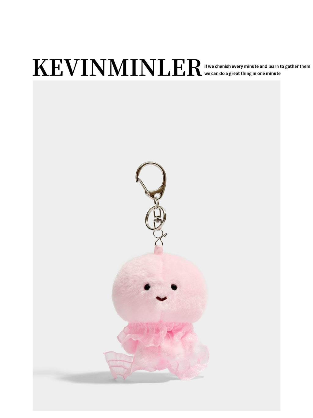 Adorable Ocean Family Plush Keychain Doll - Soft Marine Animal Bag Charm Accessory
