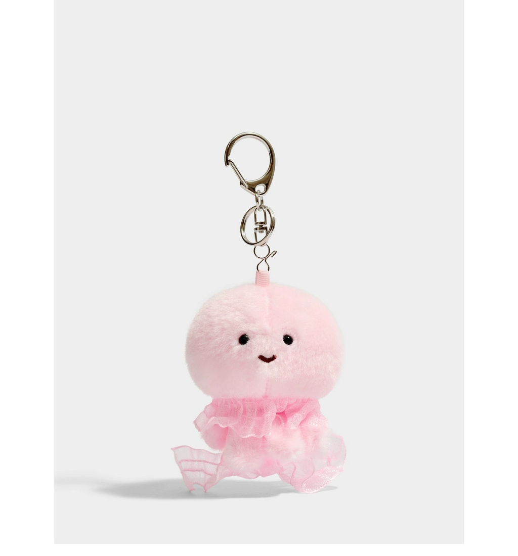Cute Ocean Family Plush Keychain Pendant – Soft Marine Animal Bag Charm