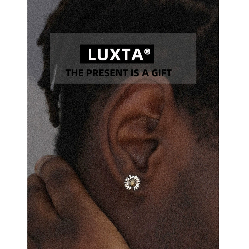 Daisy Earring S925 Pure silver daisy earmus