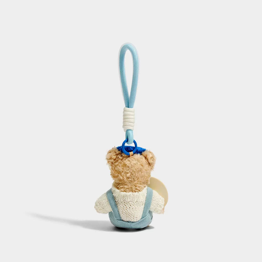 Adorable Plush Cartoon Doll Keychain Bag Charm Sunglasses Accessory