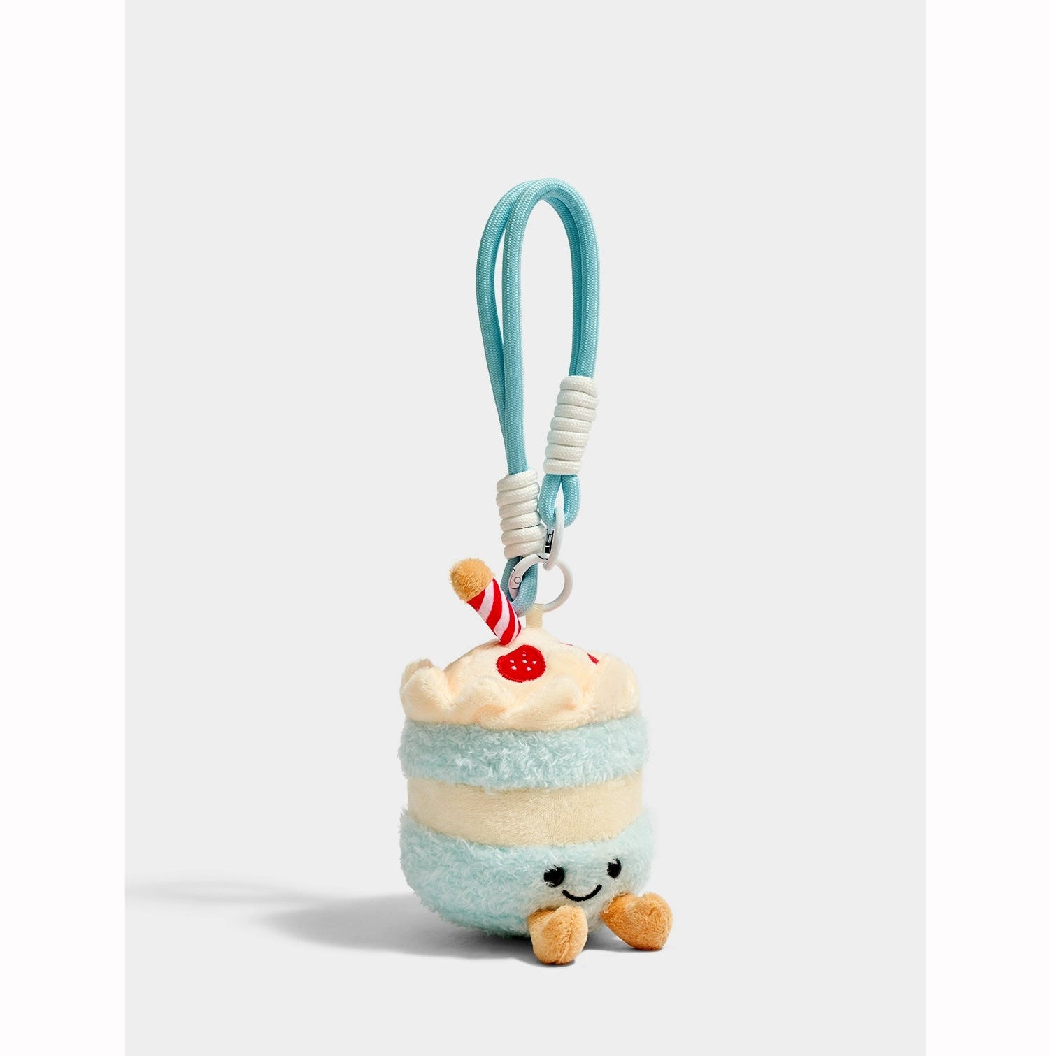 Charming Plush Pearl Milk Tea Cup Keychain – Adorable Bag Pendant Gift