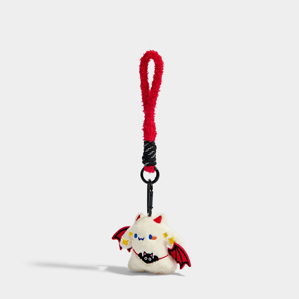 Cute Devil Bat Keychain Bag Pendant Car Ornament, Creative Christmas Birthday Gift