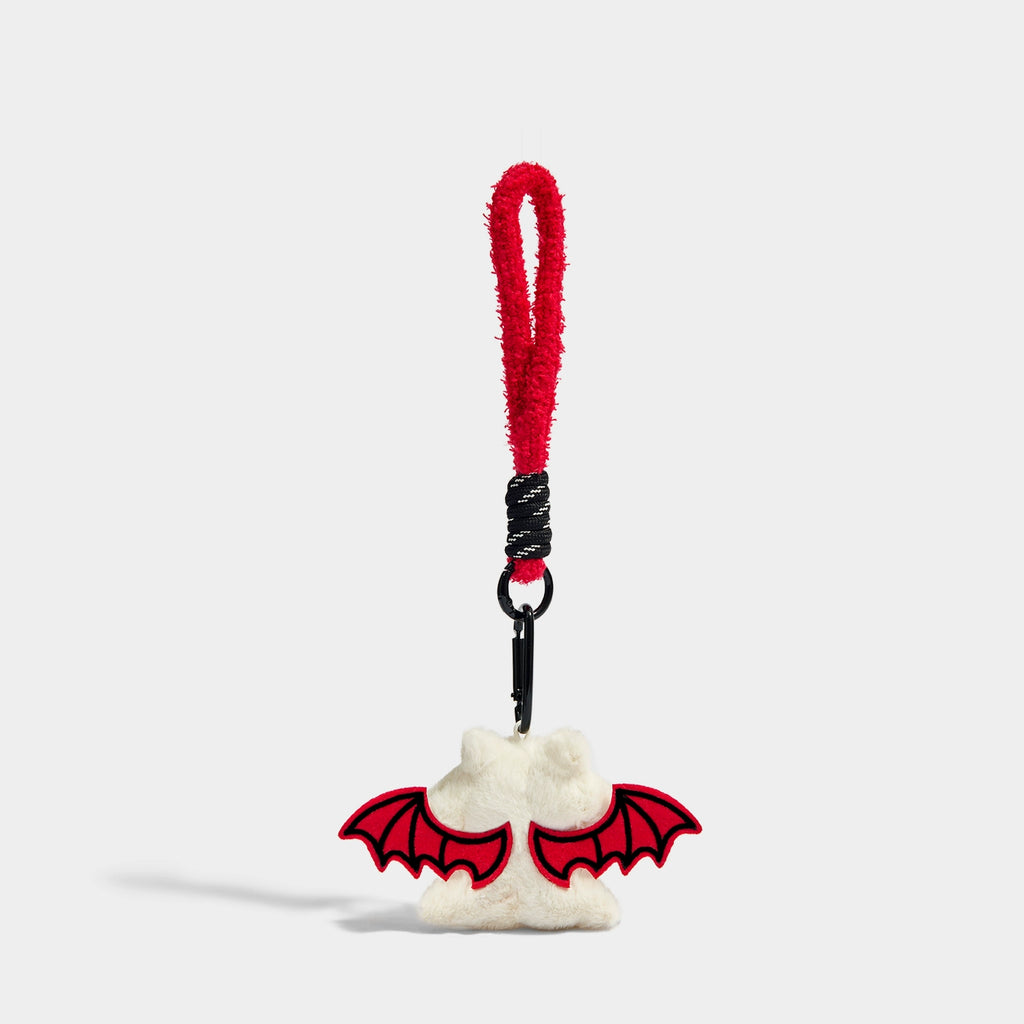 Cute Devil Bat Keychain Bag Pendant Car Ornament, Creative Christmas Birthday Gift