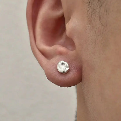 S925 Sterling Silver Minimalist Stud Earrings: Elegant Light Luxury Design for All