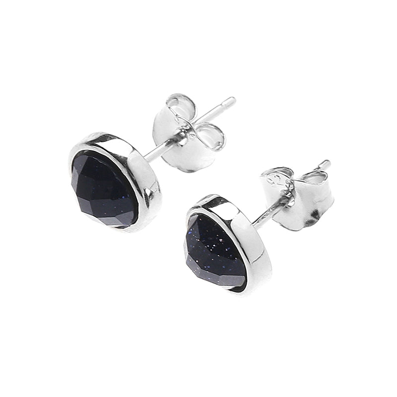 Trend universal earrings for men and women, silver 925 sample, simple and elegant design