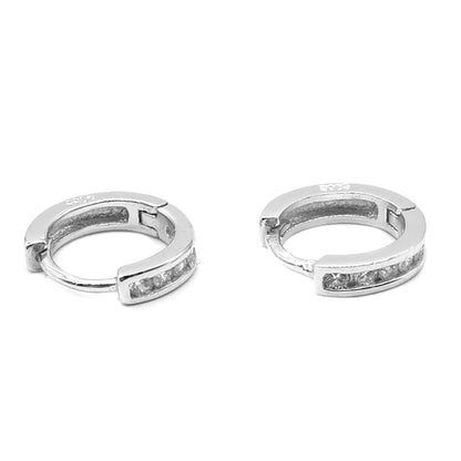 S925 Sterling Silver Diamond Leaf Earrings: Versatile Hip-Hop Style Statement