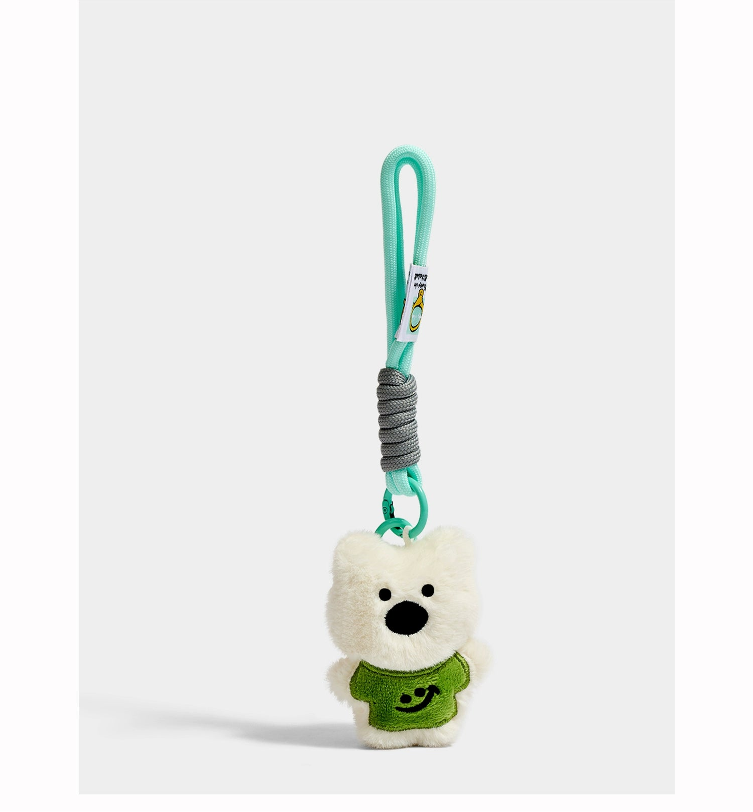 Charming Kevinminler Smiling Dog Plush Keychain, Bag Charm, Car Pendant Gift
