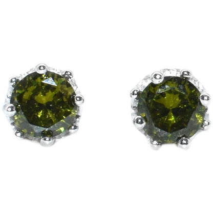 Organic fashionable earrings hip-hop style for men and women, silver 925 sample