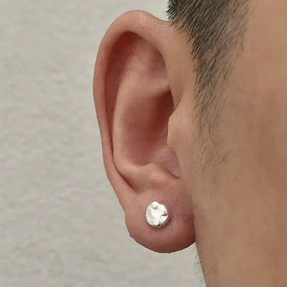 S925 Sterling Silver Minimalist Stud Earrings: Elegant Light Luxury Design for All