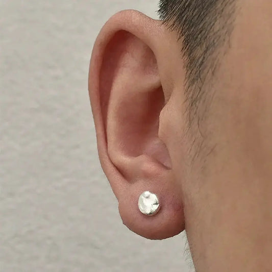 S925 Sterling Silver Minimalist Stud Earrings: Elegant Light Luxury Design for All