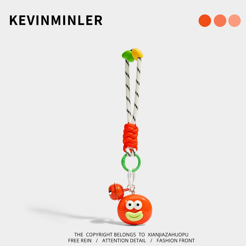 Cute Geometric Big Mouth Phone Charm, Keychain, Bag Pendant Accessory