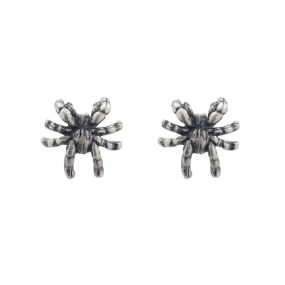 Retro trend earrings for men and women, silver 925 sample