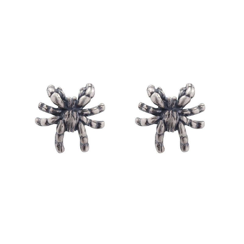 Retro trend earrings for men and women, silver 925 sample