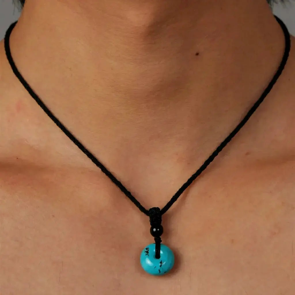 Genuine woven turquoise retro ethnic pendant handmade, chain for key bag , ethnic style, Chinese style