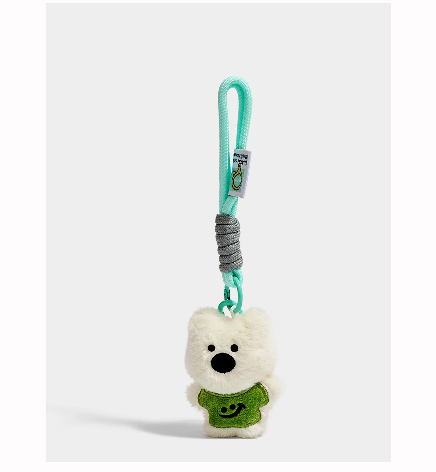 Charming Kevinminler Smiling Dog Plush Keychain, Bag Charm, Car Pendant Gift