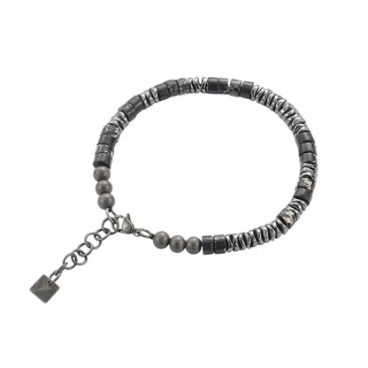 Retro trend design bracelet stainless steel for men and women for beloved, simple and elegant design