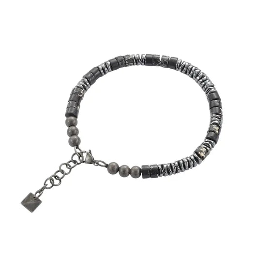 Retro trend design bracelet stainless steel for men and women for beloved, simple and elegant design