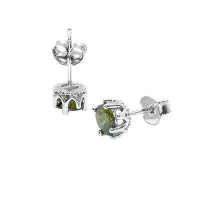 Organic fashionable earrings hip-hop style for men and women, silver 925 sample