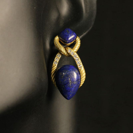 Vintage-Inspired Elegant Stone Earrings