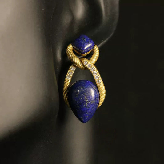 Vintage-Inspired Elegant Stone Earrings