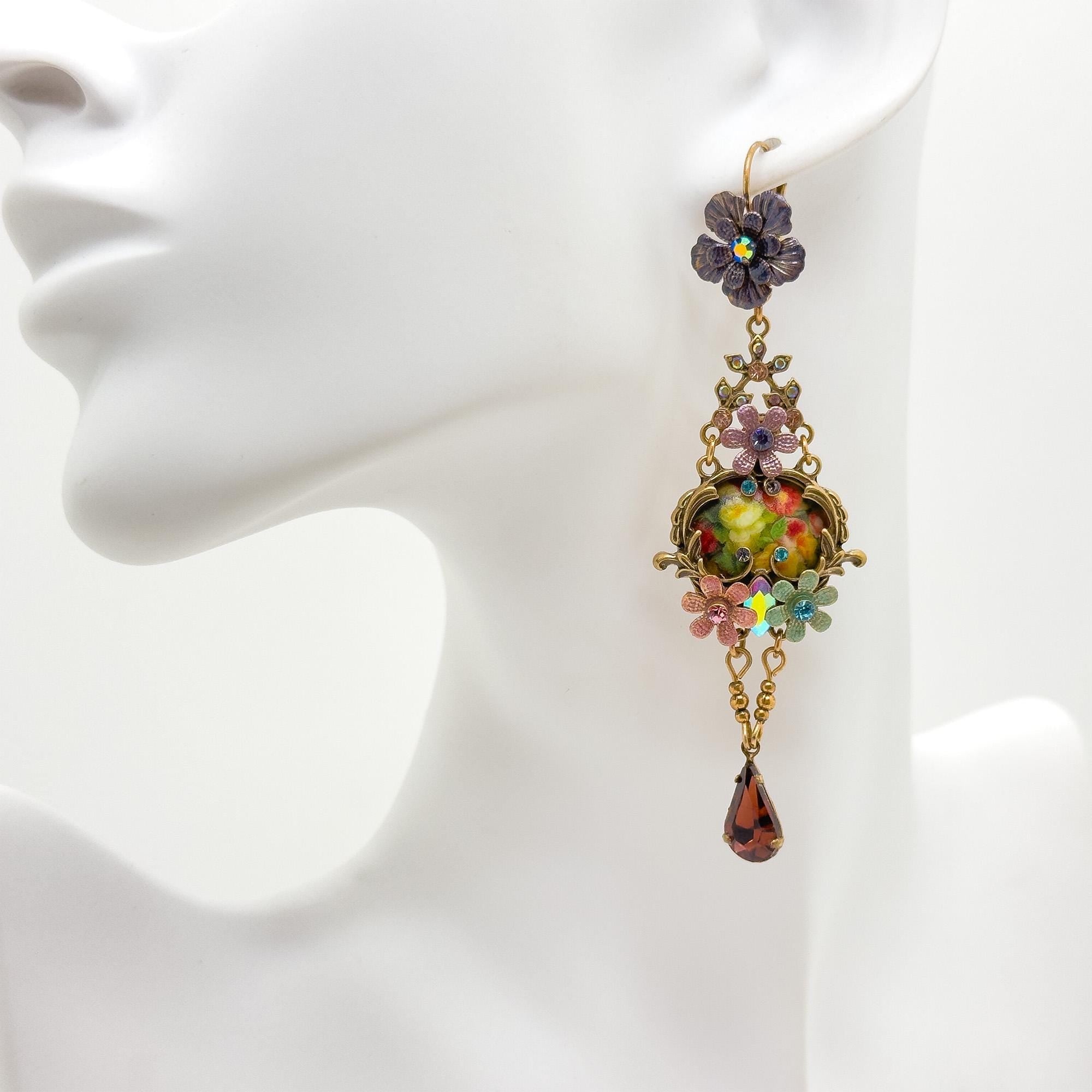 GIFTEEO Art Deco "Aube II" | Victorian Romanticism Ornate Gold Ring - Handcrafted Luxury Jewelry