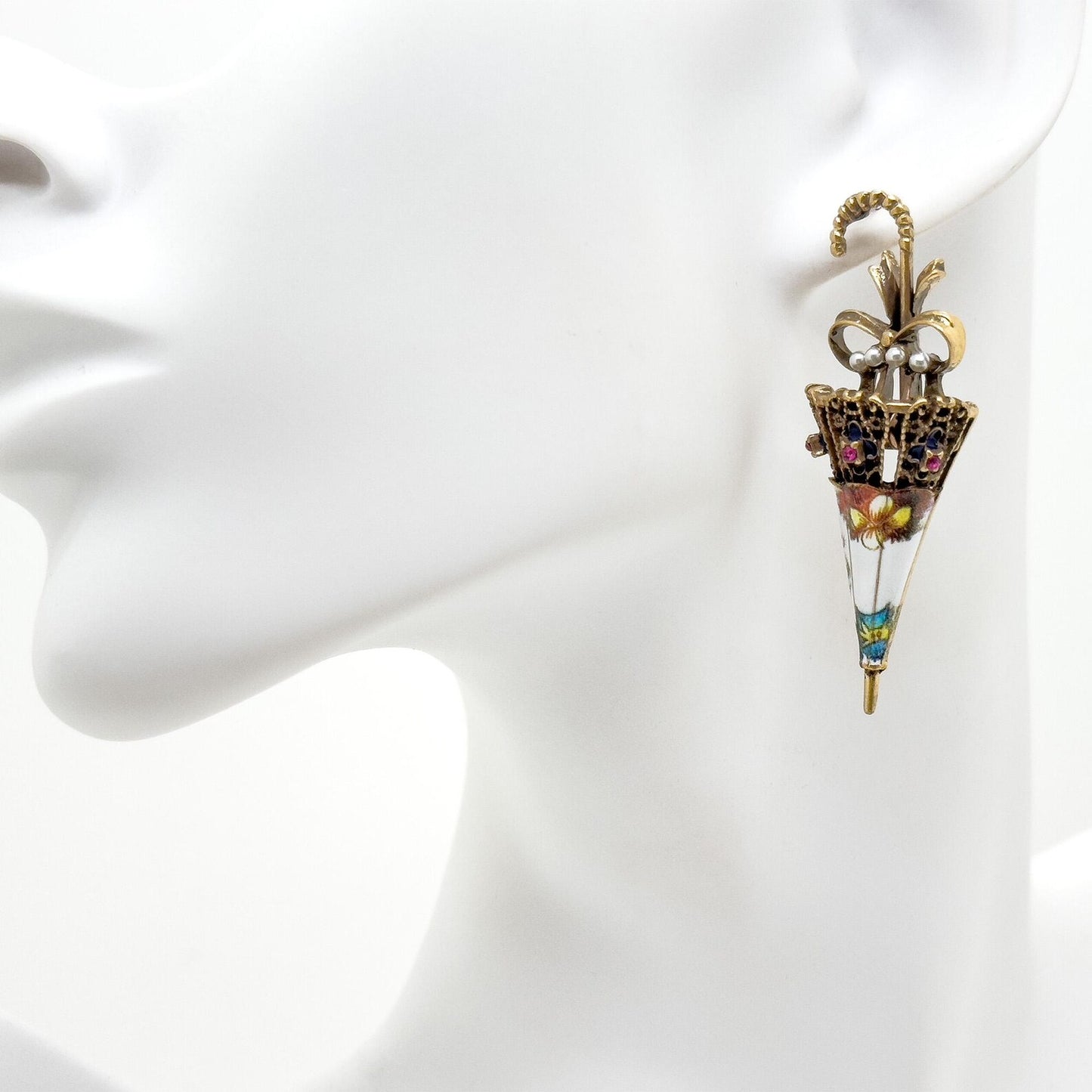 Creative Vintage Umbrella Earrings