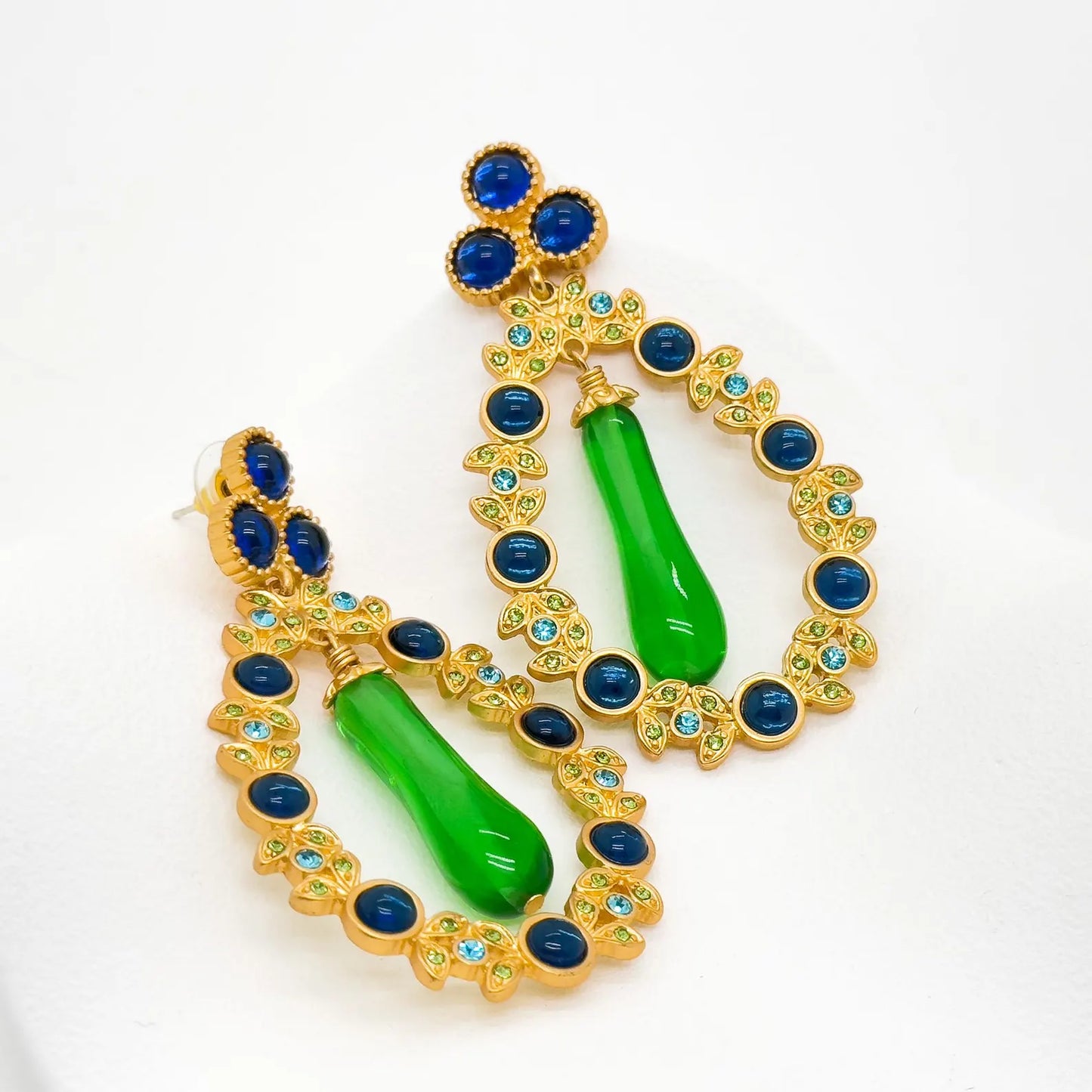 Vintage Art Deco Garland Earrings