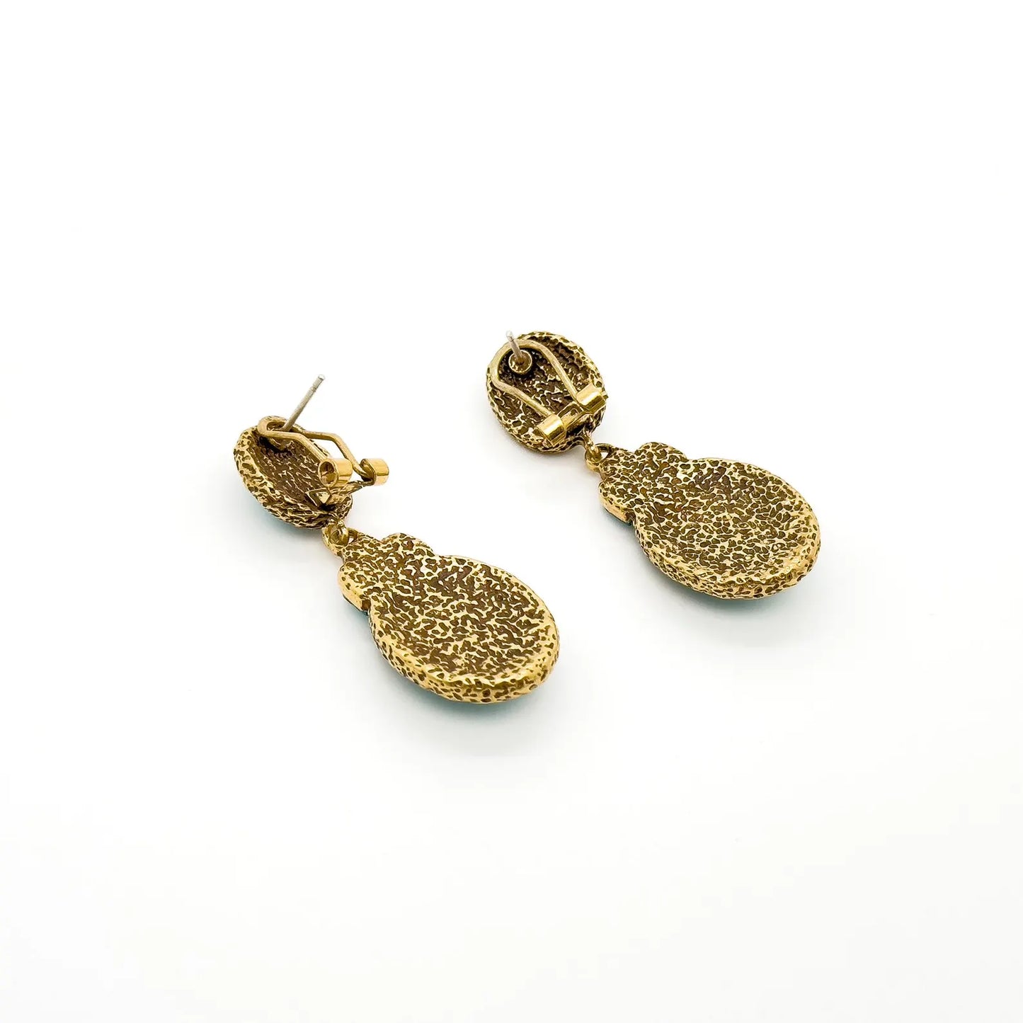 Vintage Turquoise Ethnic Statement Earrings