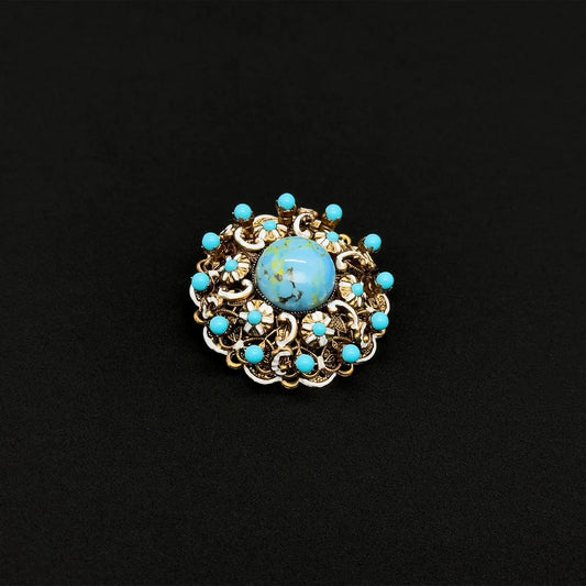 Vintage Art Deco Mini Boho Brooch