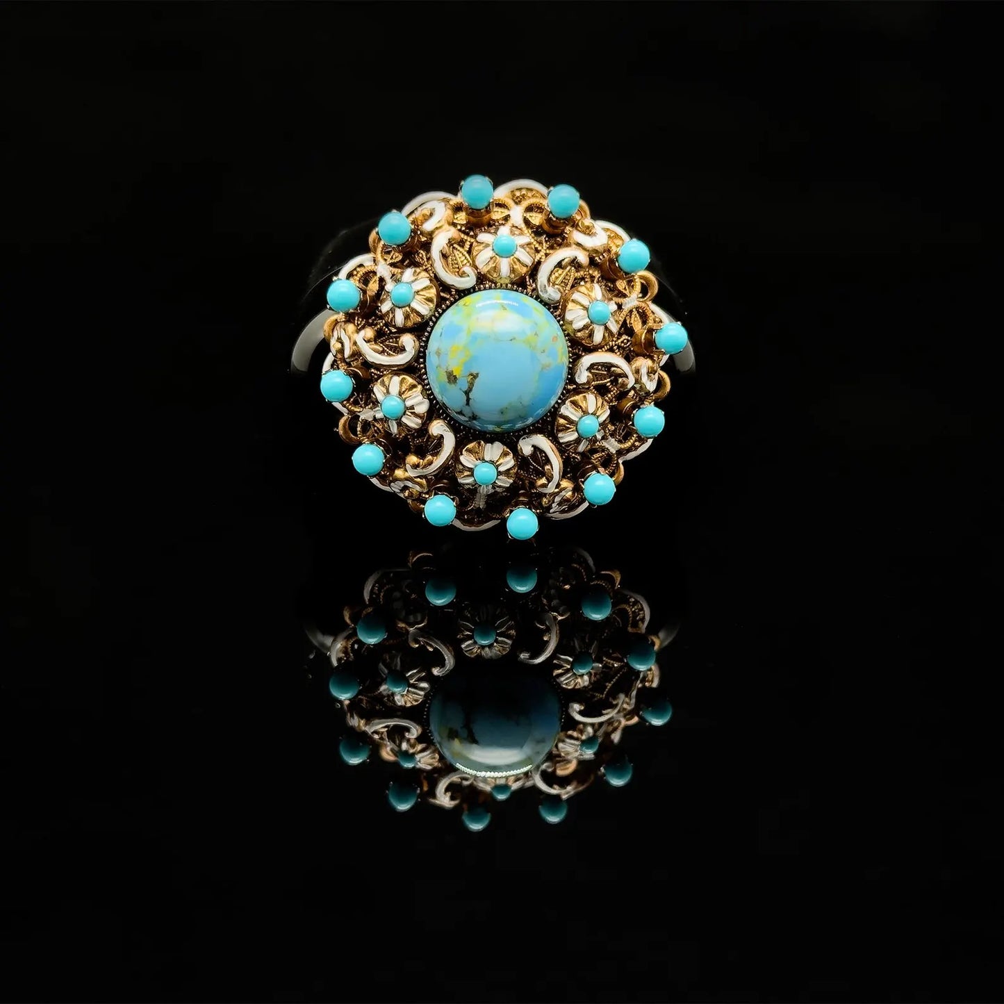 Vintage Art Deco Mini Boho Brooch