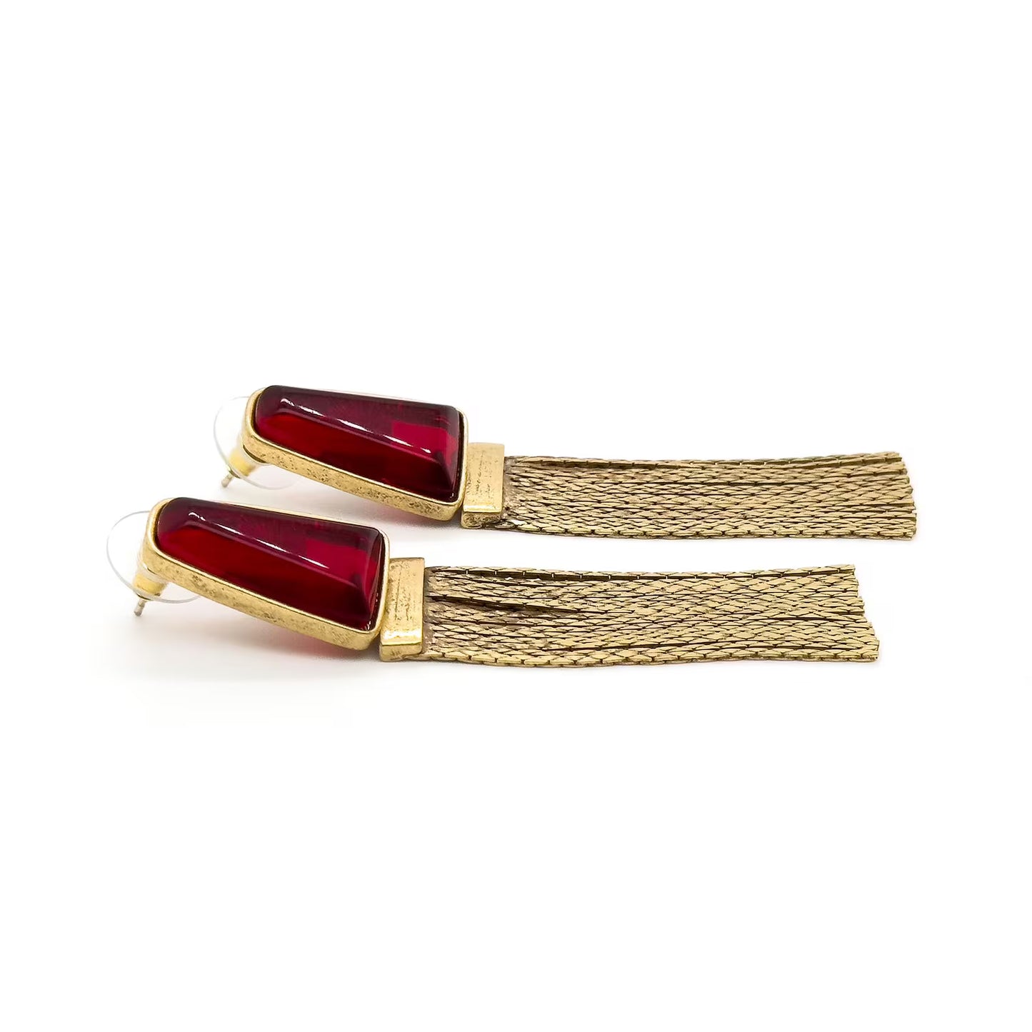 Vintage Art Deco Tassel Earrings