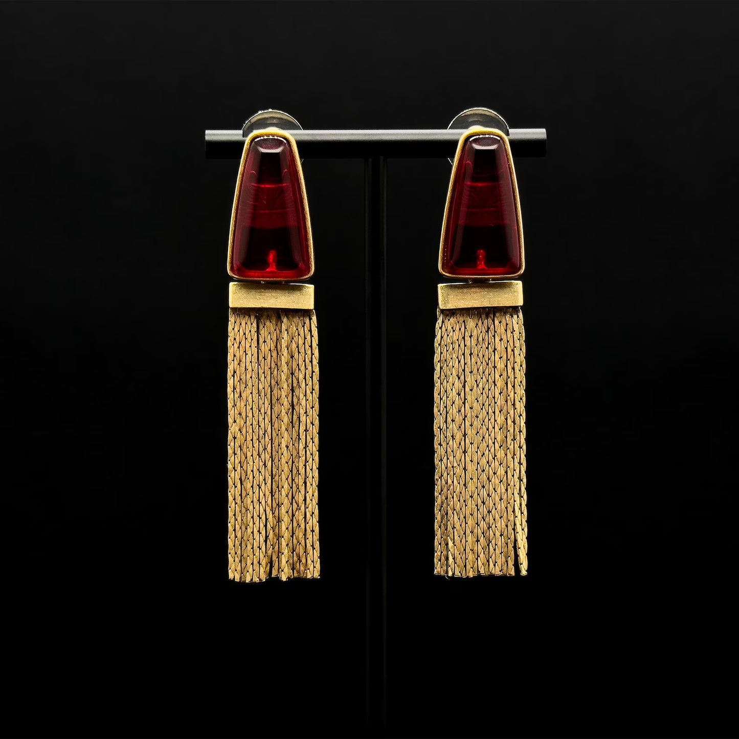 Vintage Art Deco Tassel Earrings