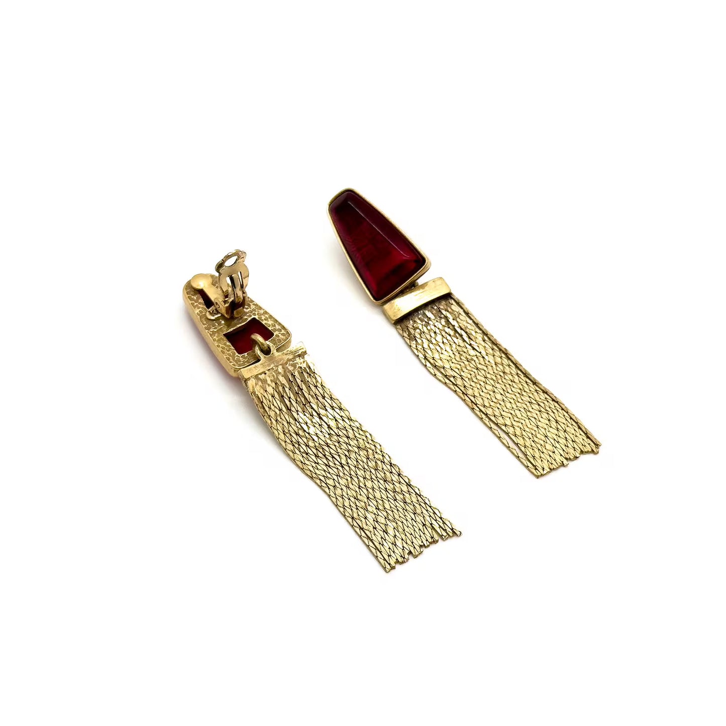 Vintage Art Deco Tassel Earrings