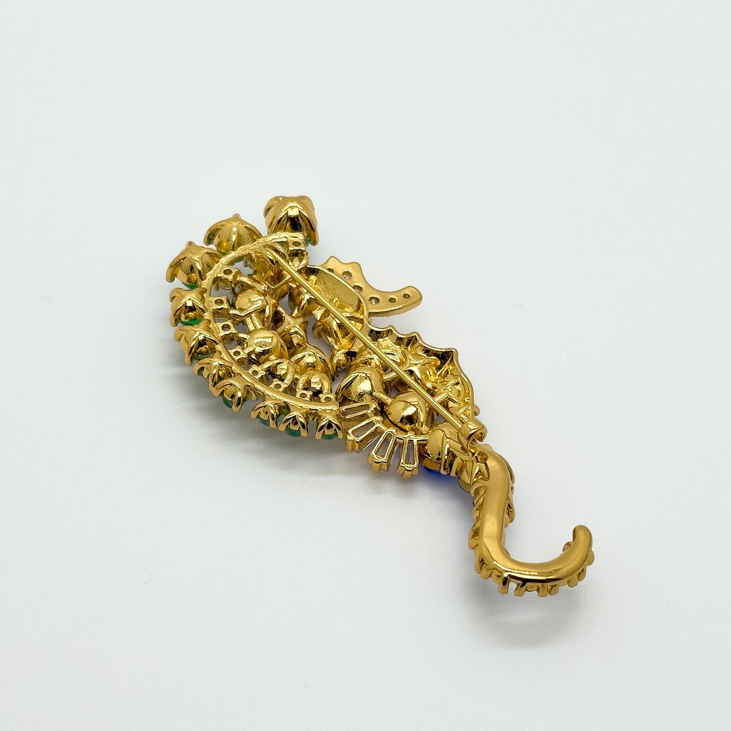 Vintage Art Deco Exquisite Seahorse Brooch