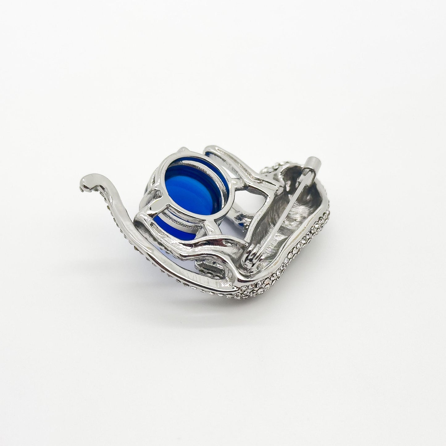 Luxury Leopard Brooch Rhinestone Crystal Animal Pin for Women